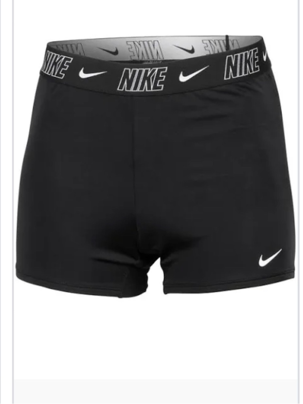 NIKE Women’s logo mid rise shorts 3.0